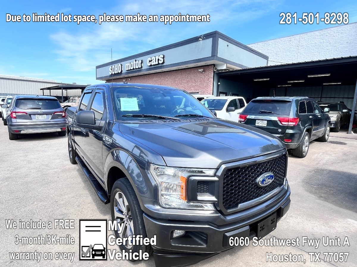 Certified Pre-Owned 2019 Ford F-150 XL 2WD SuperCrew 5.5' Box  STX Pkg