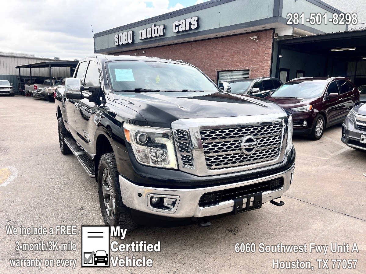 2017 Nissan Titan XD 4x4 Gas Crew Cab SL