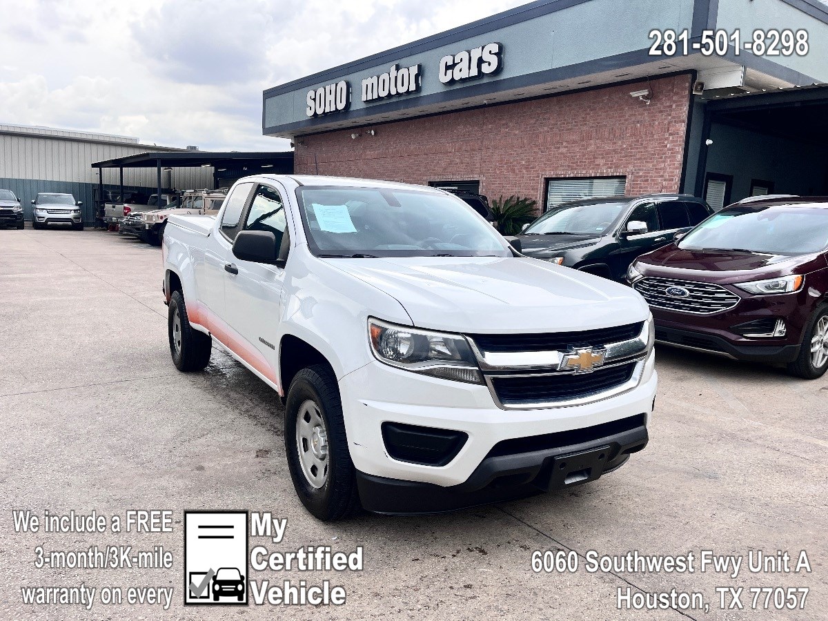 2019 Chevrolet Colorado 4WD Ext Cab 128.3" Work Truck