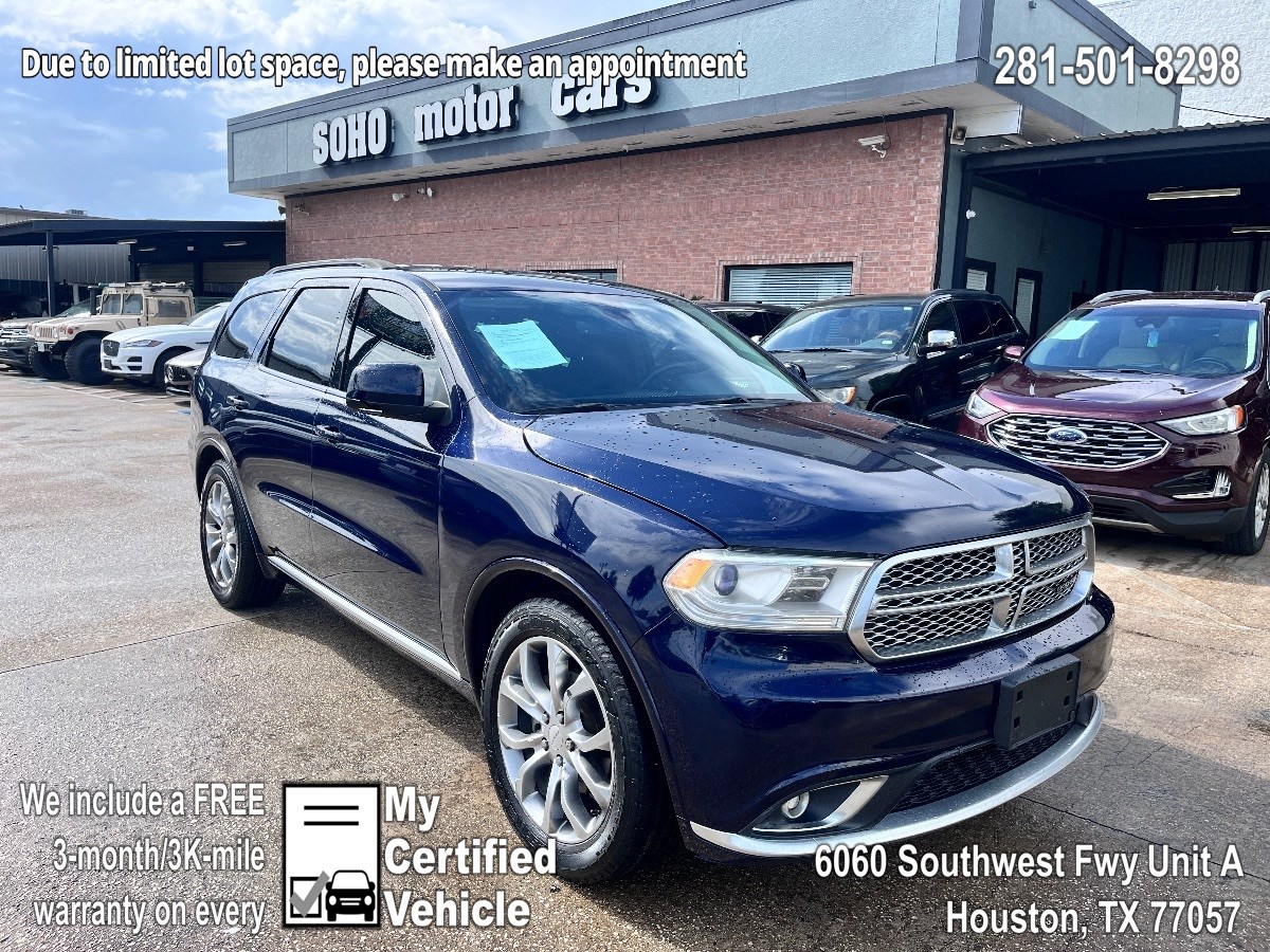 Certified Pre-Owned 2018 Dodge Durango SXT