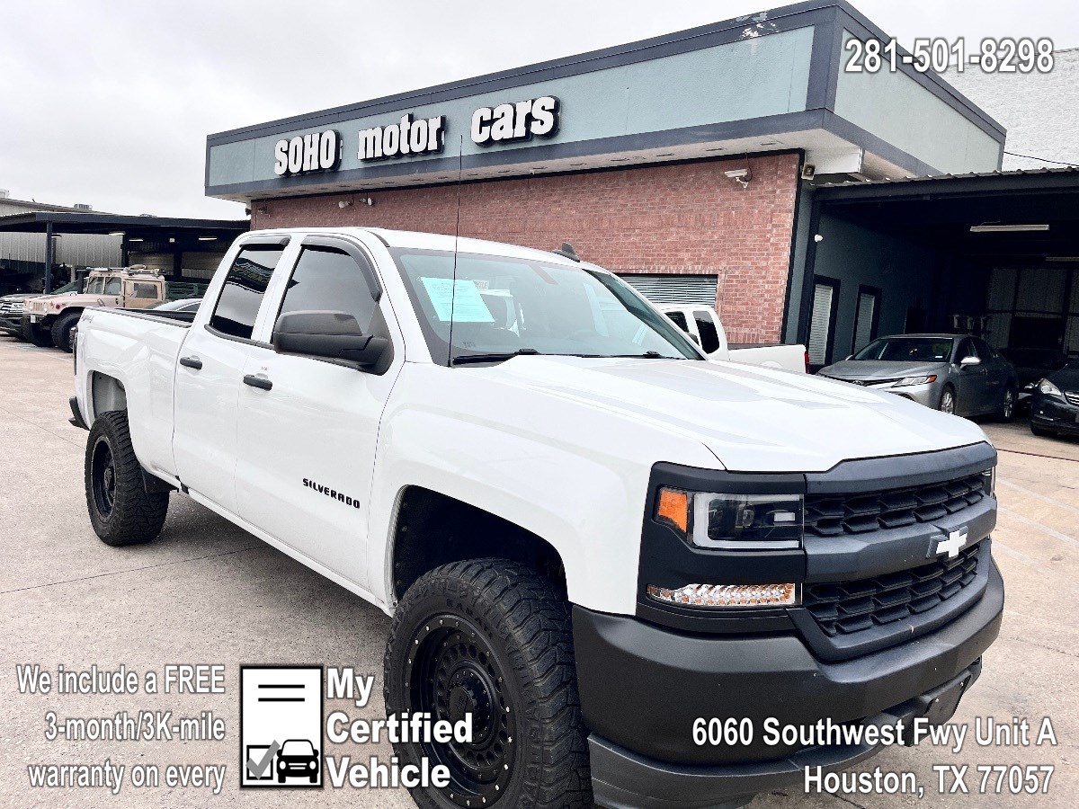 2017 Chevrolet Silverado 1500 4WD Double Cab 143.5" LS