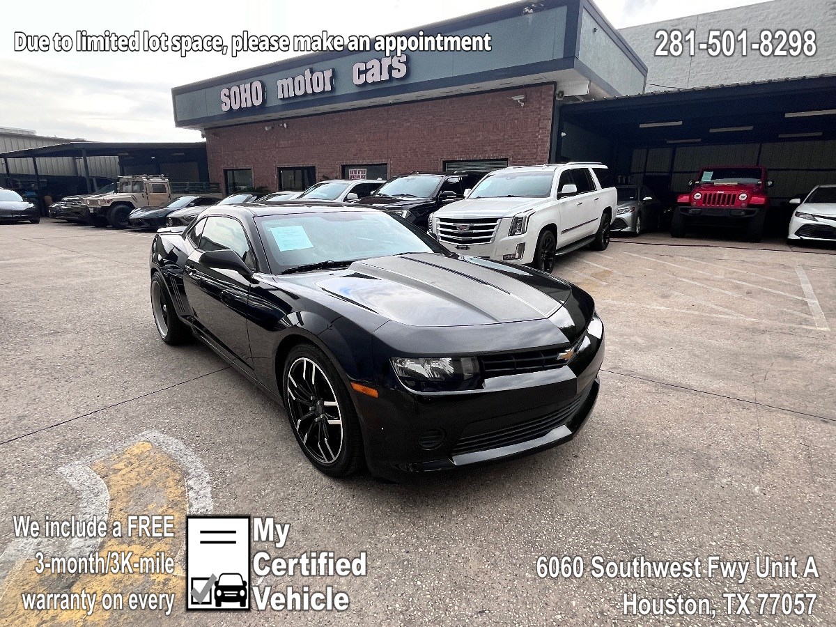 2015 Chevrolet Camaro 2dr Cpe LS w/2LS Leather and Sunroof