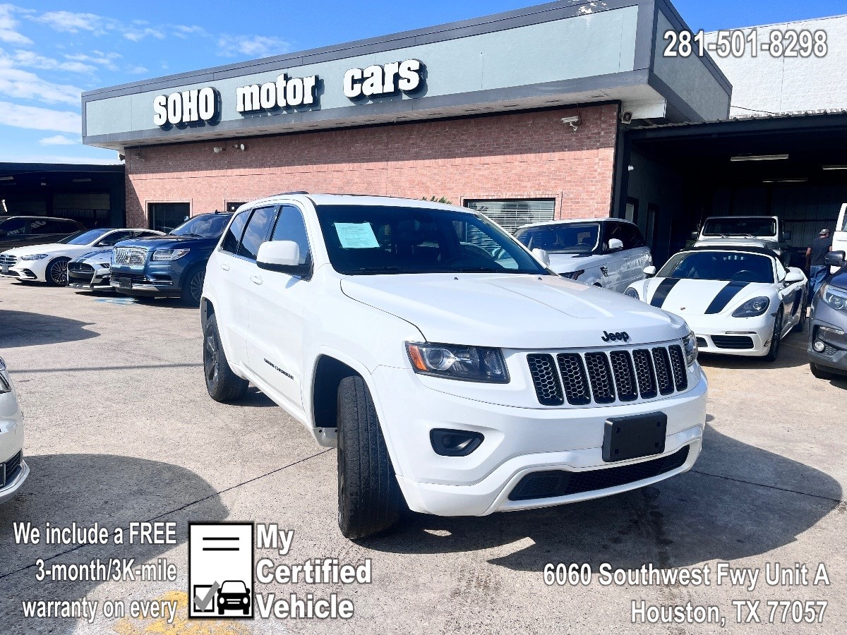 Certified Pre-Owned 2015 Jeep Grand Cherokee 4WD 4dr Altitude