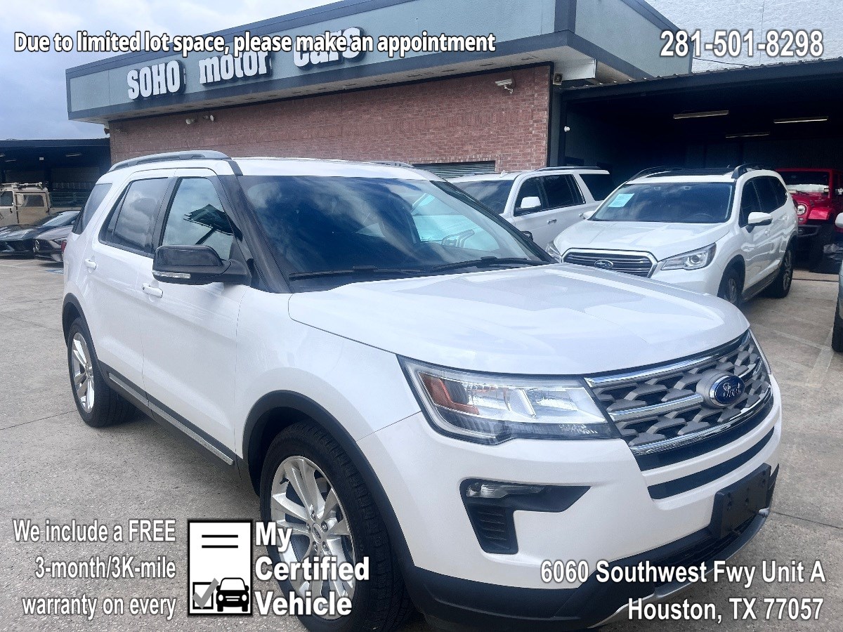 2018 Ford Explorer XLT FWD