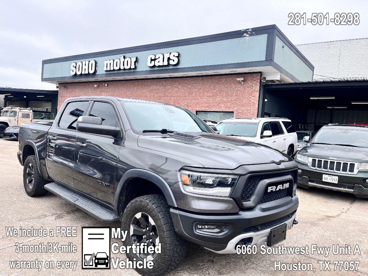 2019 Ram 1500 Rebel 4x4 Crew Cab 5'7" Box