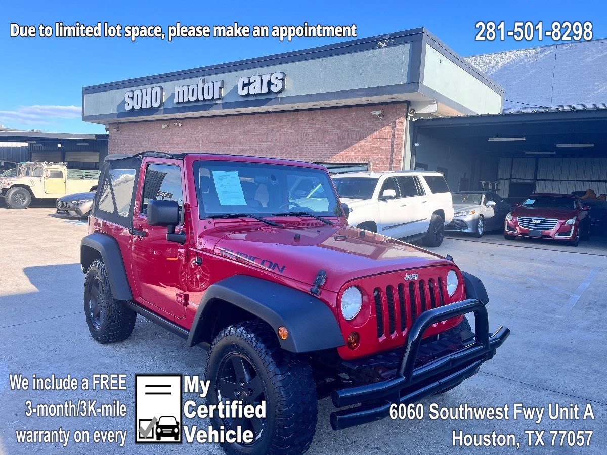 Certified Pre-Owned 2010 Jeep Wrangler 4WD 2dr Rubicon