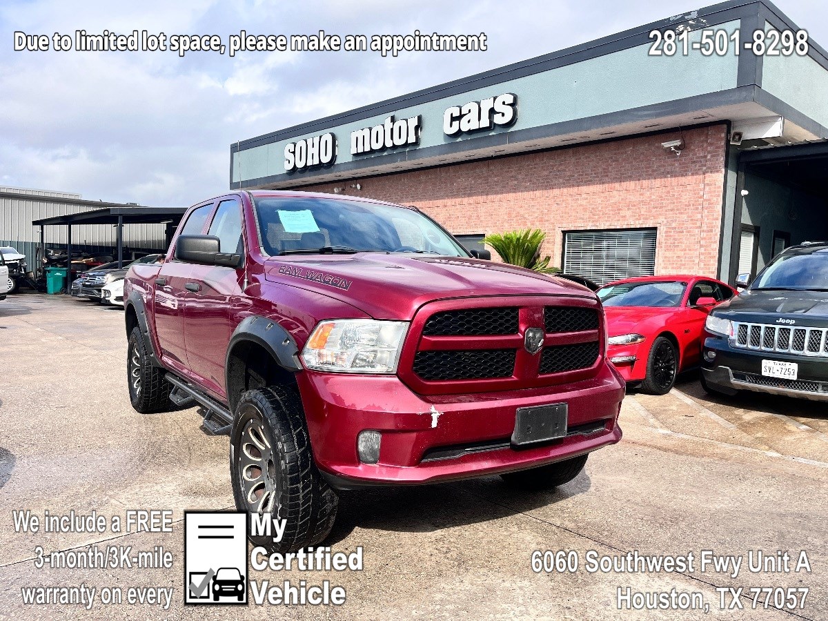 Certified Pre-Owned 2014 Ram 1500 4WD Crew Cab 140.5" Express