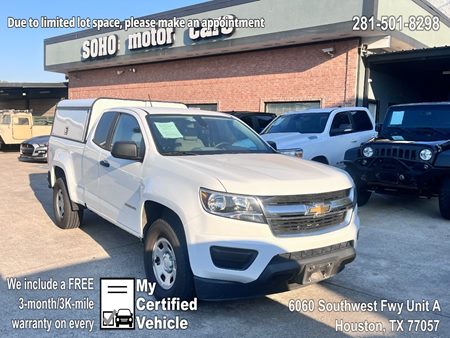 Certified Pre-Owned 2019 Chevrolet Colorado 2WD Work Truck