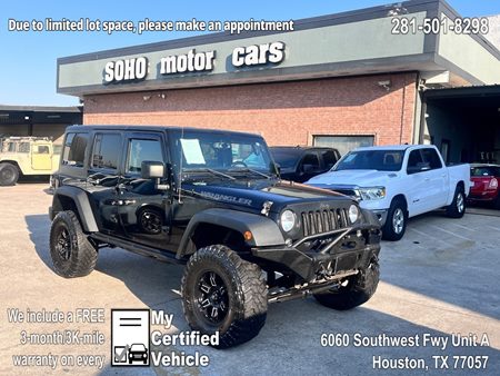 Certified Pre-Owned 2016 Jeep Wrangler Unlimited 4WD 4dr Black Bear *Ltd Avail*