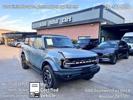 Certified Pre-Owned 2022 Ford BRONCO Outer Banks 4 Door 4x4