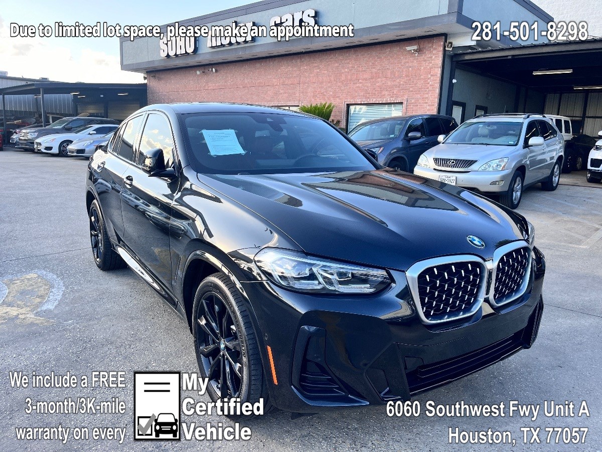 Certified Pre-Owned 2022 BMW X4 xDrive30i Sports Activity Coupe M SPORT PACKAGE 2