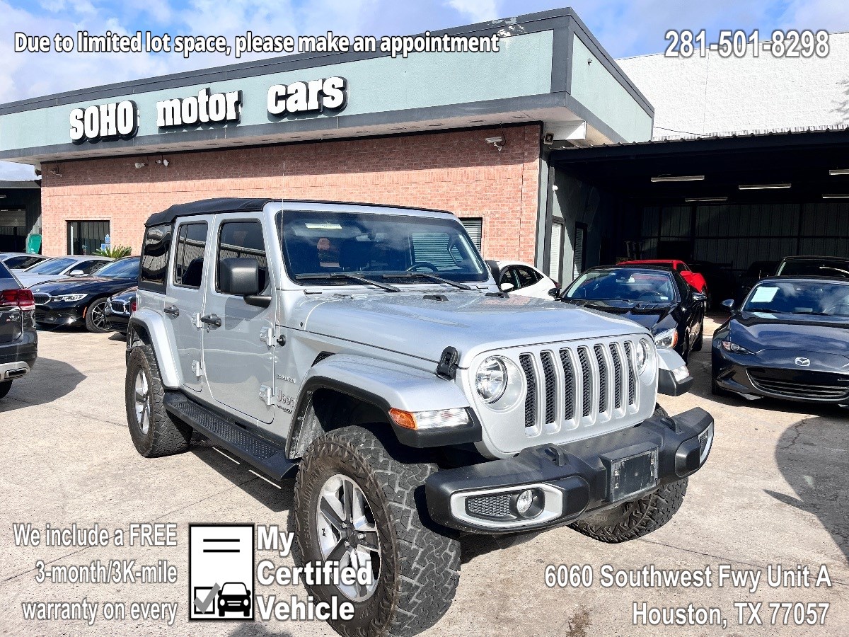 Certified Pre-Owned 2022 Jeep Wrangler Unlimited Sahara 4x4