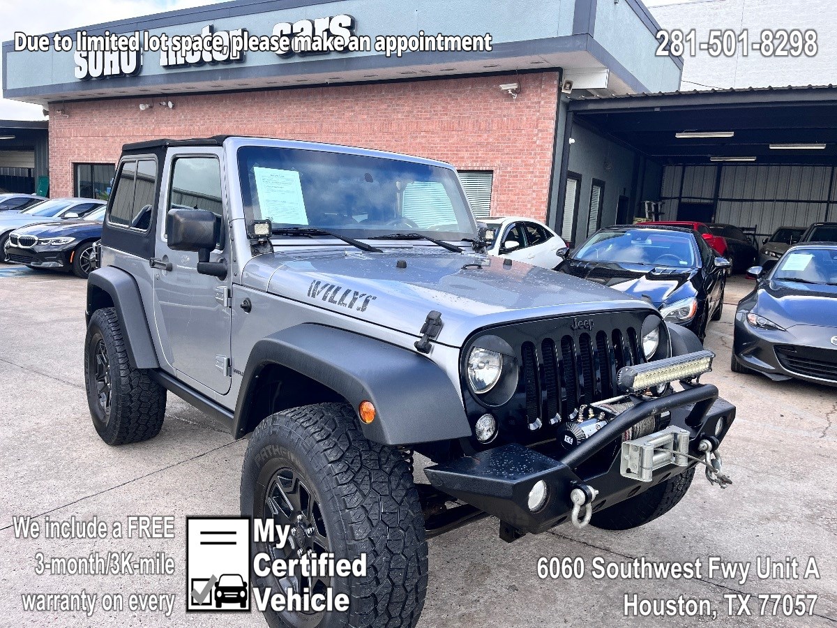 Sold 2015 Jeep Wrangler 4WD 2dr Willys Wheeler