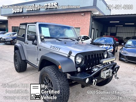 Sold 2015 Jeep Wrangler 4WD 2dr Willys Wheeler