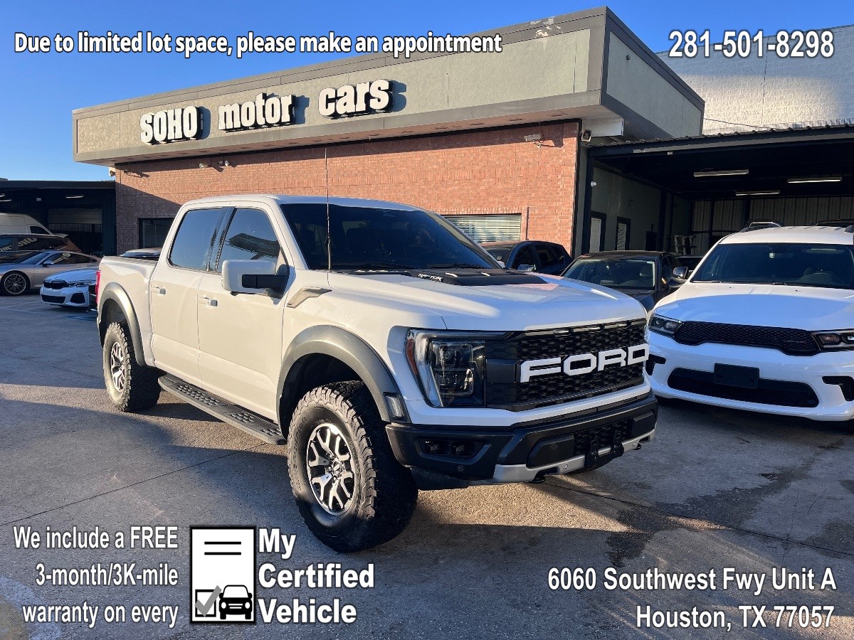 2023 Ford F-150 Raptor 4WD SuperCrew 5.5' Box