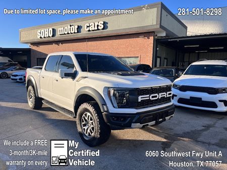 Certified Pre-Owned 2023 Ford F-150 Raptor 4WD SuperCrew 5.5' Box