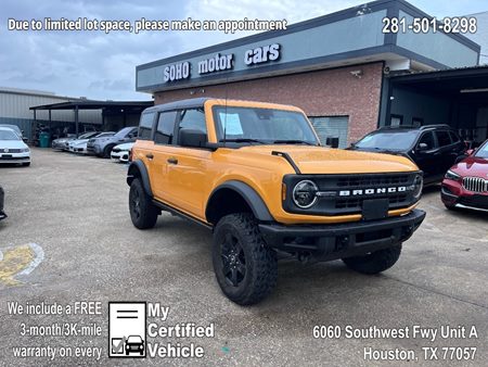 Certified Pre-Owned 2022 Ford Bronco Black Diamond