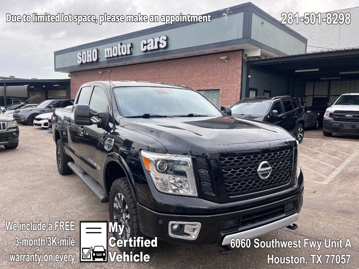 2018 Nissan Titan XD 4x4 Diesel Crew Cab PRO-4X