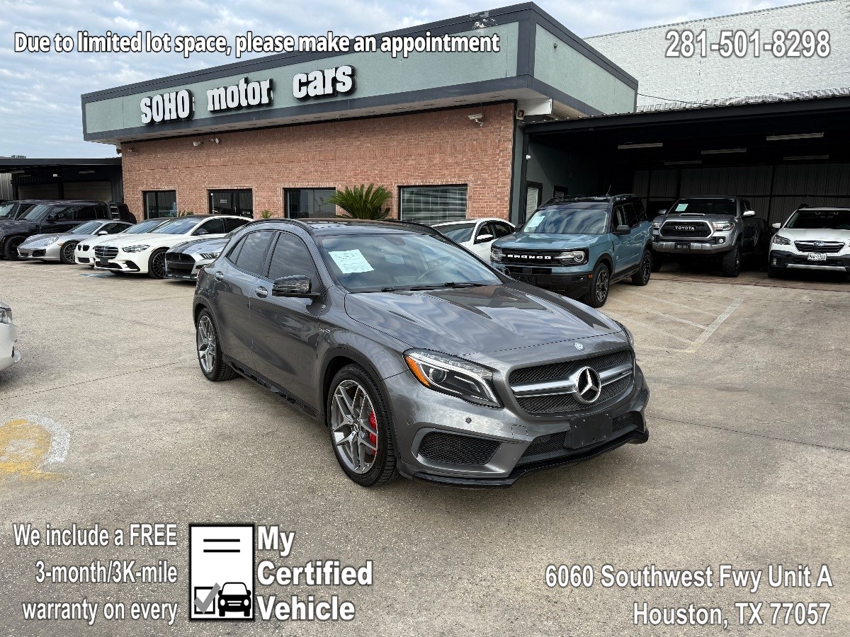 2015 Mercedes-Benz GLA 45 AMG 4MATIC 4dr GLA 45 AMG