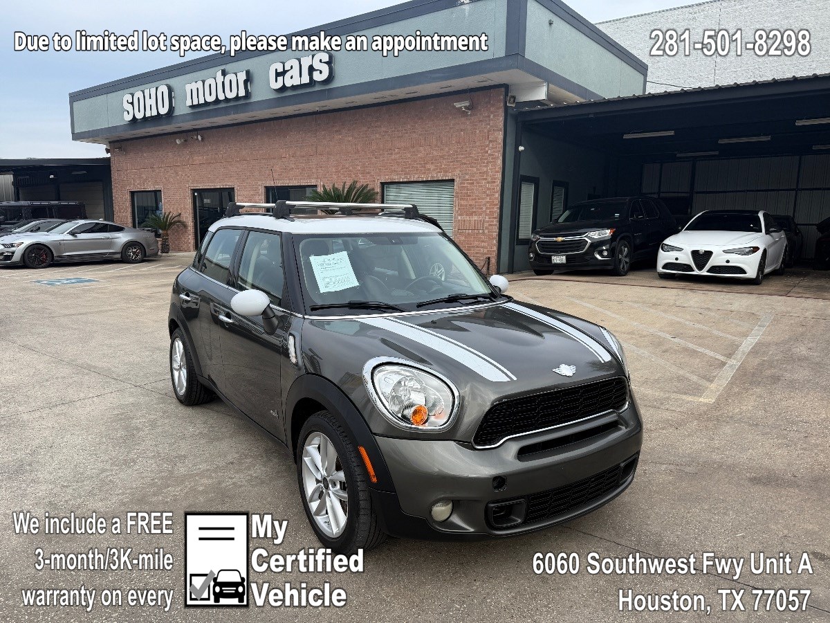 2014 MINI Cooper Countryman ALL4 4dr S