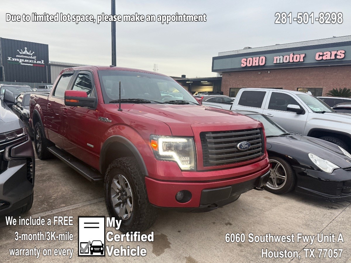 2012 Ford F-150 4WD SuperCrew 145" FX4