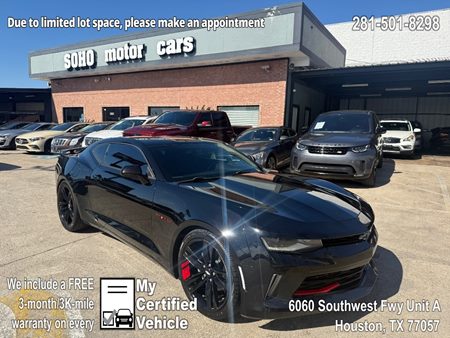 Certified Pre-Owned 2018 Chevrolet Camaro 2dr Cpe 1LT