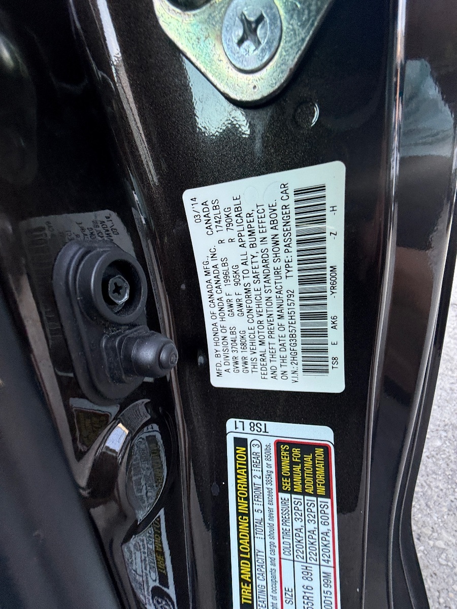2014 Honda Civic LX photo 22