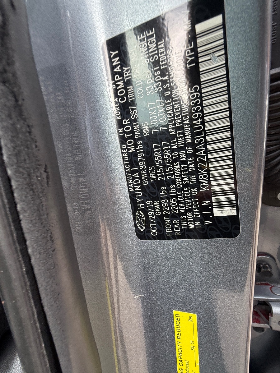 2020 Hyundai Kona SEL photo 19