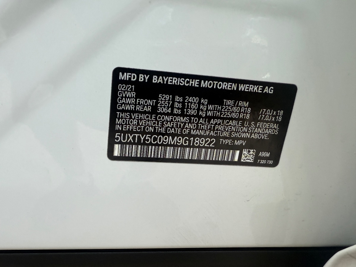 2021 Bmw X3 xDrive30i photo 29