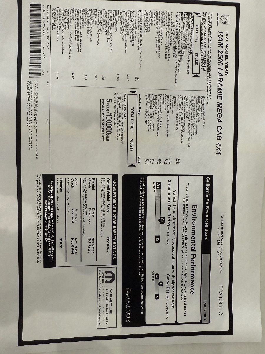 2021 RAM Ram 2500 Pickup Laramie - Photo 44