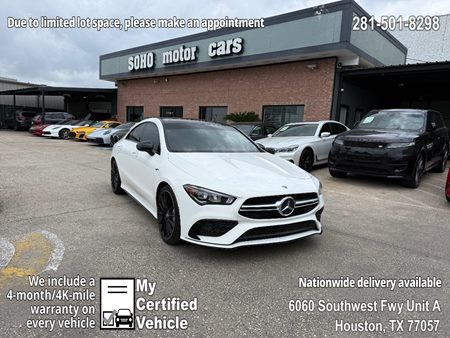 Certified Pre-Owned 2021 Mercedes-Benz AMG CLA 35 4MATIC Coupe