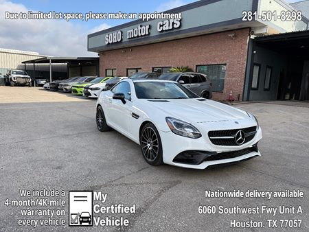 Certified Pre-Owned 2018 Mercedes-Benz SLC 300 Roadster