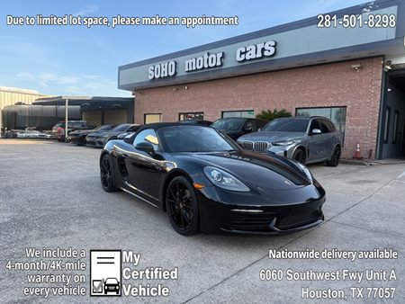 Certified Pre-Owned 2018 Porsche 718 Boxster Roadster