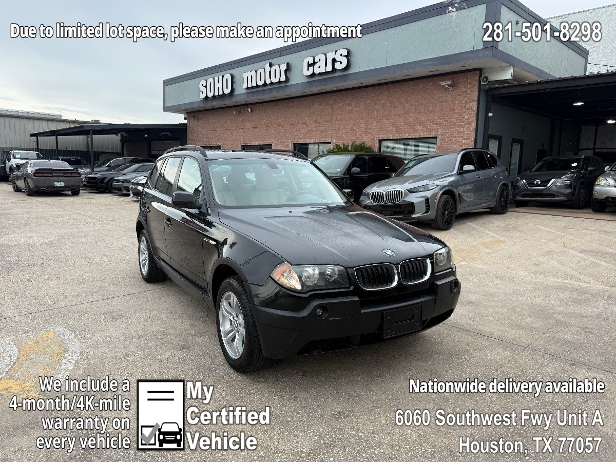 2004 BMW X3 3.0i