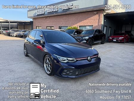 Certified Pre-Owned 2024 Volkswagen Golf GTI 2.0T SE DSG