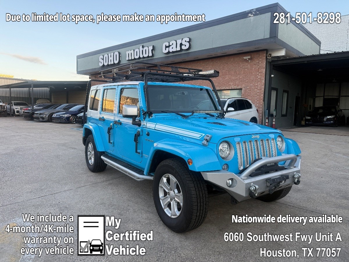 2017 Jeep Wrangler Unlimited Chief Edition 4x4 *Ltd Avail*