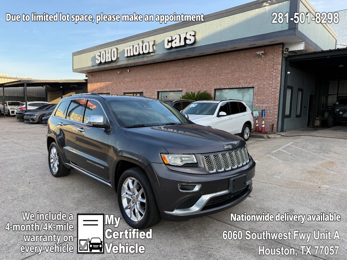 2016 Jeep Grand Cherokee 4WD 4dr Summit