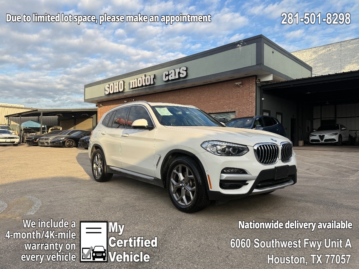 2020 BMW X3 sDrive30i Sports Activity Vehicle