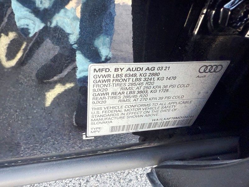 2021 Audi Q7 Premium Plus photo 37