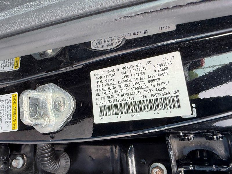2012 Honda Accord EX-L photo 28