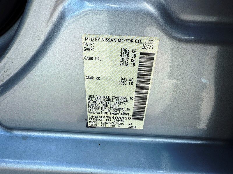 2021 Nissan Altima 2.5 SR photo 35