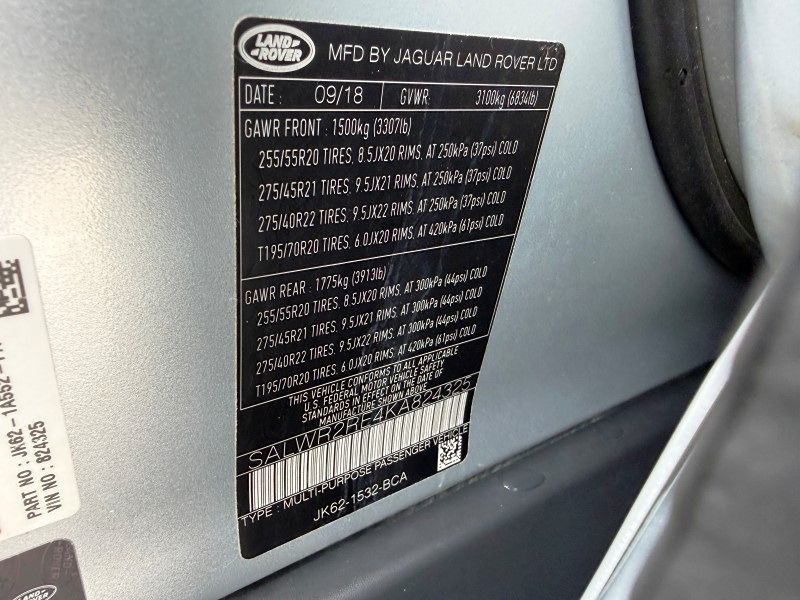 2019 LAND ROVER Range Rover Sport - $25,988
