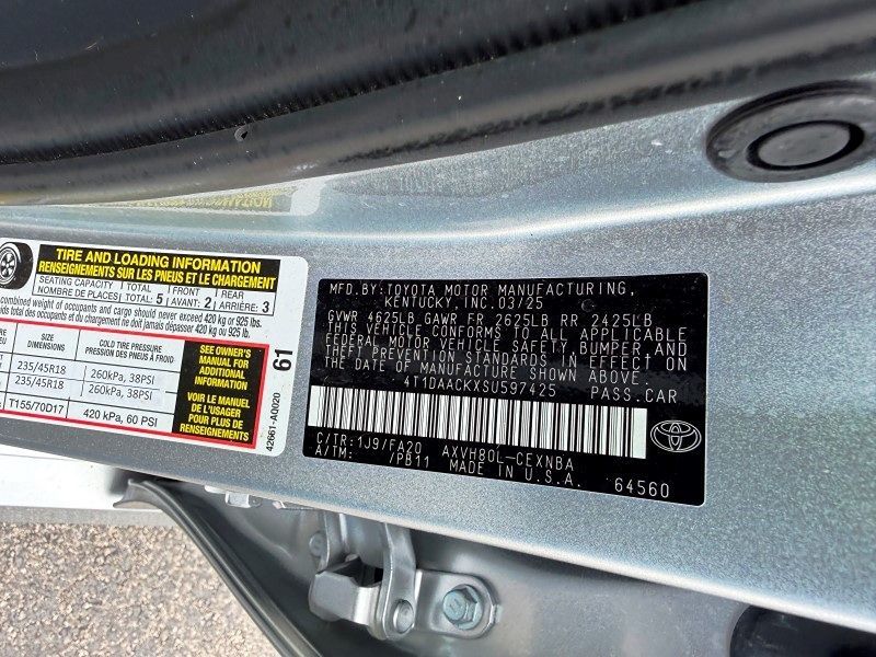 2025 Toyota Camry - $25,888
