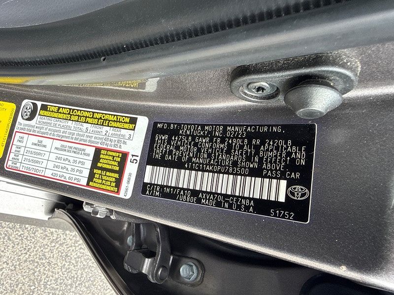 2023 Toyota Camry - $19,886