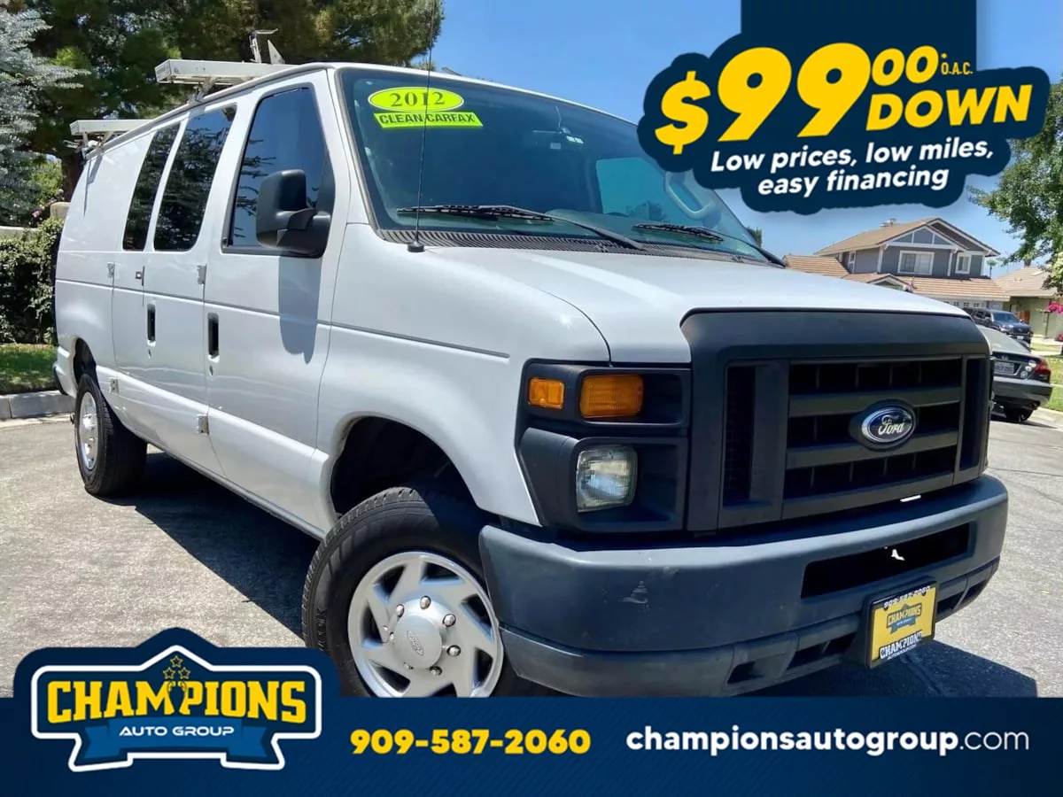 Sold 2012 Ford Econoline Cargo Van Commercial in Fontana