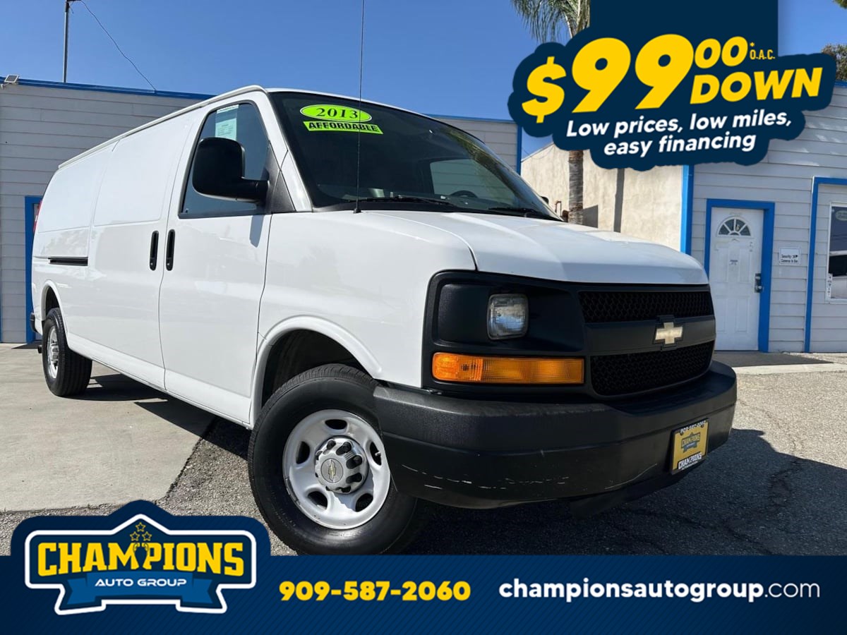 Sold 2013 Chevrolet Express Cargo Van in Fontana