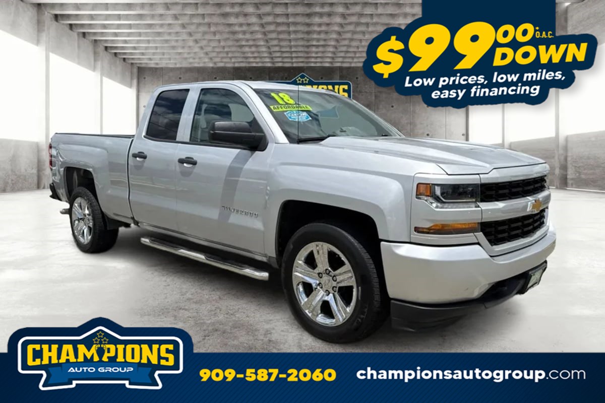 2018 Chevrolet Silverado 1500 Custom Double Cab Std Box's photo