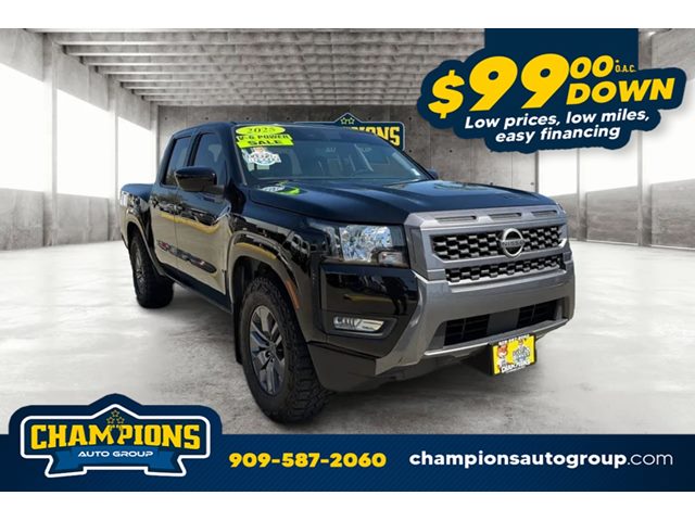 Super Black 2025 Nissan Frontier Pickup Truck 4X2 Automatic