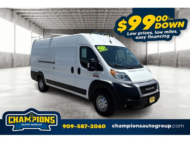Bright White Clearcoat 2022 RAM ProMaster Van Front-Wheel Drive Automatic