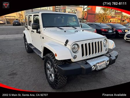 2018 Jeep Wrangler JK Unlimited Sahara